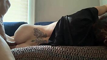 I fuckt neighbor in ass, cum got in her eye oops