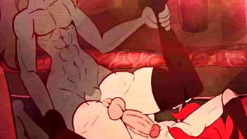 demon fucks devil lynn with d golem in hentai animation 😈