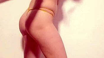 Milf Splits Her Bra Open