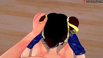 Chun-Li gets fucked hard in Fortnite!