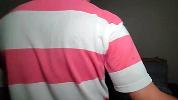 Old guy watches threesome with blonde bimbo slut