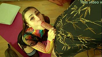 Is little kitten really hungry for cum?