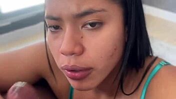 I eat this cock while recording for my cuckold boyfriend