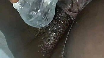 I Love Watching This Ebony Babe With Big Ass And Tits Squirt Solo With Dildo And Toys