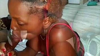 Pregnant ebony milf jhodez1 surprises with wild anal after blowjob