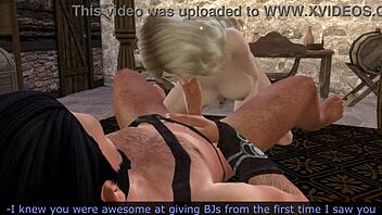 Game of Thrones Parody Sex with Daenerys and Khal Drogo. Bouncing Boobs and Hot Missionary Action!