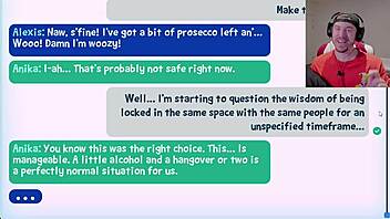 Girls have a pillow fight during lockdown