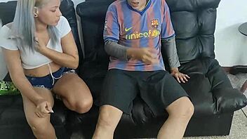 I asked my stepsister for a massage, ended up pounding her.