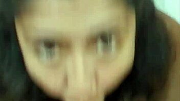 latina wife jumps on follower for wild ride