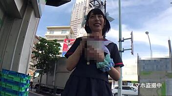 japanese cute teen 18+ idol hide shot in stunning secret footage