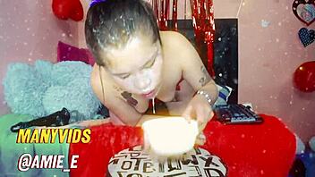 Use My Face Like a Pussy, Call Me Good Girl in Rough Throat Fuck with Saliva