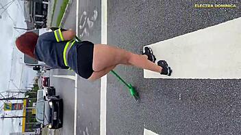 I Found This Maid In Traffic