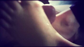 amateur homemade footjob fantasy! stroke your cock with feet!