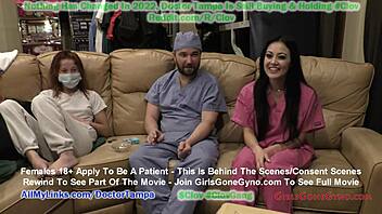 Blaire Celeste's humiliating gyno exam by Dr. Shepard