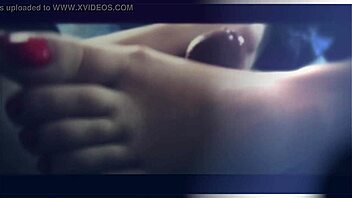 amateur homemade footjob fantasy! stroke your cock with feet!