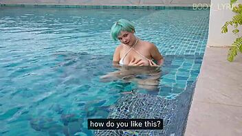 Stepsister In A New Swimsuit Seduced Her Stepbrother