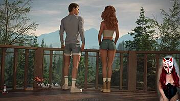 Dreamland Ep 18: Petite Brunette Explores Mystery in Forest Camping