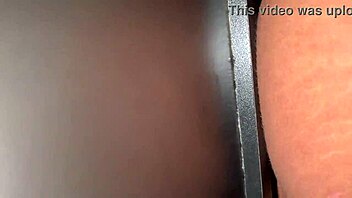 I gived her pussy in swing and ass at home