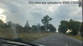 cute girl teases just the tip until i burst in her mouth outdoors