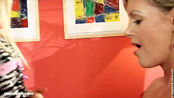 Iris and Suzie indulge in lesbian erotica