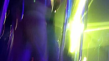 at the adult entertainment house, anny dances while the hidden camera spies on naughty activities