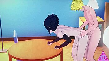 Naruto And Sasuke Engage In Hentai SEX