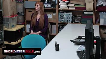 Ginger Stepmom Caught Stealing with Stepdaughter at Mall