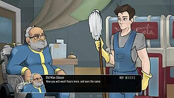 Fabulous aura of the special sex scene in the video game Fallout