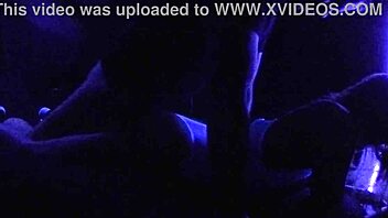 Blacklight BDSM scene with Carrie B and extreme sex acts