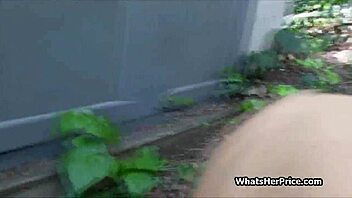 Snagged big tit teen from street for hot banging