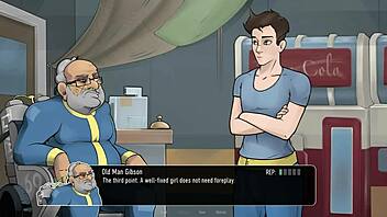Petite beauty dives deep into vault 69 action