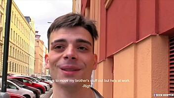 I got wild with Czech Hunter 530 for some rough outdoor gay action.