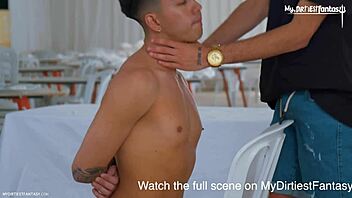 Gay hardcore sex at a party after-party