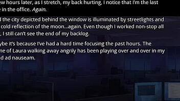 In this anime, the old man watches his wife cheating in sex scenes.