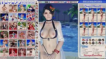 Doaxvv Momiji in a close-up nude scene