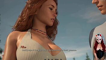 Dreamland Ep 18: Petite Brunette Explores Mystery in Forest Camping