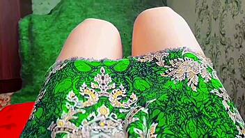 Sissy in mini dress shows big white booty! 🍑