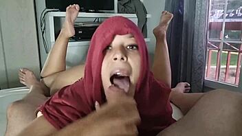 Beautiful milk and cum scenes with young women and anal sex
