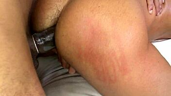 Amateur guy gets fucked by two huge black cocks in interracial gay porn