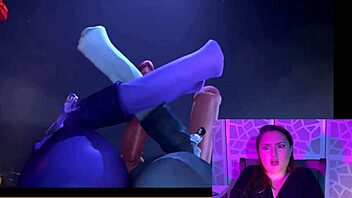 A compilation of growth and fetish content with a cartoon character