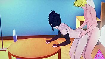 Naruto And Sasuke Engage In Hentai SEX