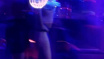 at the adult entertainment house, anny dances while the hidden camera spies on naughty activities