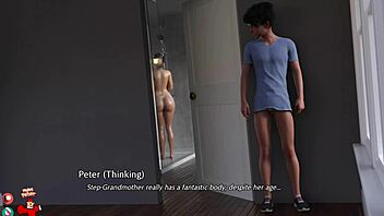 The golden boy game with an adult theme and big tits