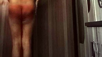 New spanking scene with a naughty friend who gets punished with a whip