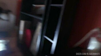 Bella Rolland gets roughly analized by two black house workers