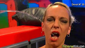 Urine Drinker Devours Cum In Fetish Bang