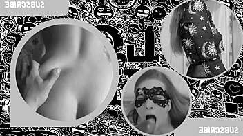 I watch the petite girl please his big dick