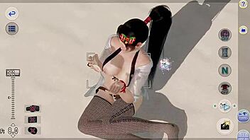 Doaxvv Momiji in a close-up nude scene