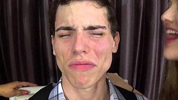 facelicking a male snack for vore fetish fun