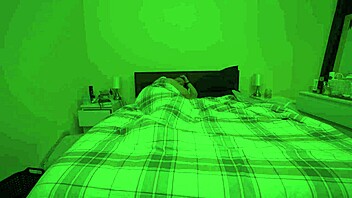 big butt stepmom cuddles stepson in cold night bed